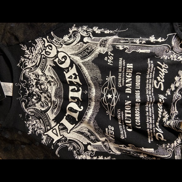 FN Bonnie mesh sleeve top - Picture 7 of 8